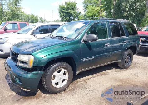 2002 Chevrolet Trailblazer Ls from USA, damaged, VIN 1GNDT13S022509001